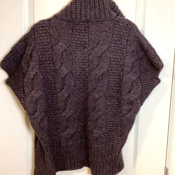 Elsamanda Women's Cable Knitted Chunky Cardigan Wool Alpaca Blend Warm Italy - Picture 6 of 8